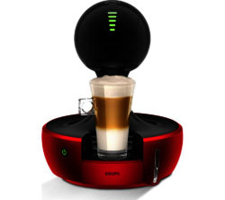 Krups Dolce Gusto Drop Automatic Hot Drinks Machine - Red